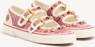 Valentino Garavani Sneaker Ballerina Mary-Jane Dollyboard In Velluto Donna MULTICOLOR 35.5
