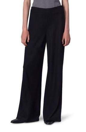 Rag & Bone Melanie Wide Leg Wool Pants in Black at Nordstrom Rack, Size Medium