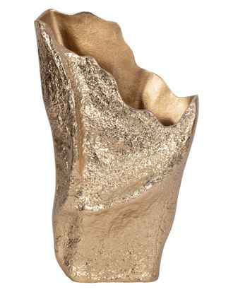 Sagebrook Home 18In Organic Edge Metal Vase