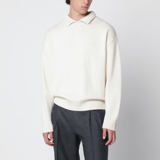 Extreme Cashmere Cream N&deg;513 Jo sweater in cashmere