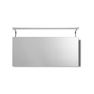 Netlighting Sisley Wall Lamp Chrome 10W 850lm 4000K IP44 LED Big Double in Silver