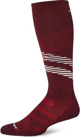 Darn Tough Pennant RFL OTC Ultra-Lightweight Mens Crew Cut Socks Shoes Burgundy : XL (US 12.5-14.5), Lycra/Merino/Nylon
