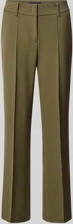 Cambio Cambio Stoffhose in verkürzter Passform Modell FARAH in Khaki, Größe 32