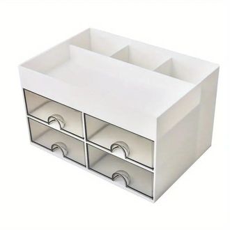 OEM Caja De Almacenamiento De Pl&aacute;stico Para Maquillaje En El Caj&oacute;n Del Dormitorio, Estante Para Cosm&eacute;ticos, Tocador Para El Cuidado De La Piel