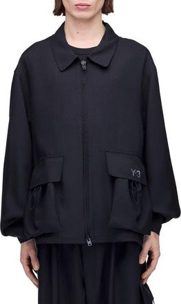 Yohji Yamamoto Sport Uniform Blouson in Black at Nordstrom, Size Xx-Large