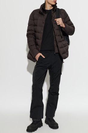 Moncler Down Jacket Elarune, Mens, Brown