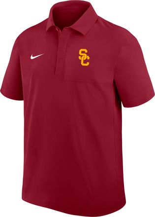 Nike USC Nike Mens Dri-FIT College Polo in Red | 03BD69WSCJ-QKK