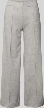 Christian Berg Stoffhose mit elastischem Bund in Flanell, Größe 36