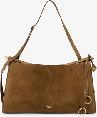 Alaia Borsa a spalla Le Click Pocket 35 in nabuk - ALAIA - gender_Woman