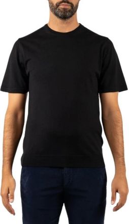 Daniele Fiesoli Maglia a manica lunga - Heren - T-shirts - Zwart - 2XL - Wol - Tops