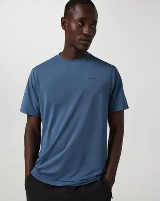 Vuori Clothing Short Sleeve Viewpoint Performance T-Shirt 2.0 | Nautical | Medium