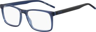 HUGO BOSS HG 1393 Optisch Montuur - Heren - Brillen - Blauw - 55 MM - Accessoires