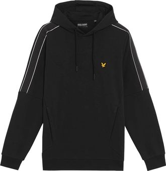 Lyle & Scott Hoodies & sweatvesten, Heren, Zwart, XL, Mid Layers Tape Hoodie