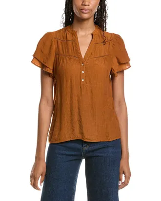 Nanette Lepore Solid Blouse