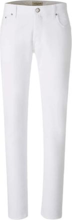 Jacob Cohen button-fly jeans - White