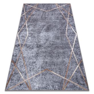 RugsX Rugsx - Alfombra Lavable Miro 51233.809 Geom&eacute;trico Antideslizante - Gris Grey 140x190 Cm