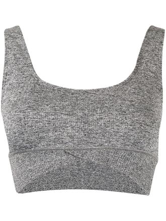 The Upside Ayama pia cropped top - women - Polyamide/Elastane - L - Grey