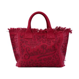 MC2 Saint Barth Tote Bags, female, Red, Size: ONE SIZE Vanity Tote Bag