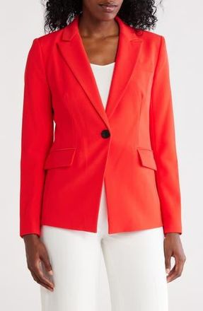 Elie Tahari The Sylvie Blazer in Cayenne at Nordstrom Rack, Size 16