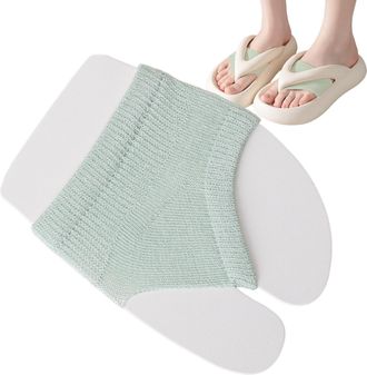 Generic Sandal Half Socks - Womens Cotton Half Sandal Socks,Open Toe Design Toe Covers Socks for Beach, Resort, Outdoor Activities, Work, Shopping