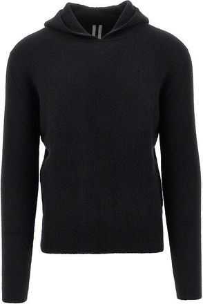 Rick Owens Knitted hooded sweater Man L