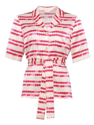 Eres Camicia pigiama Galante a cuori - Rosa