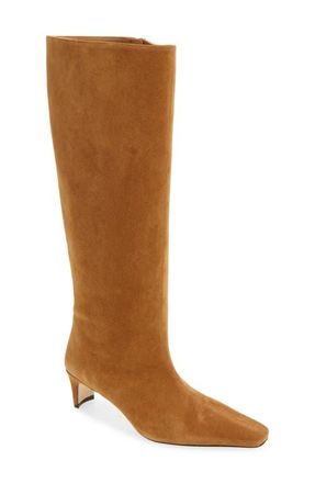 Staud Wide Shaft Wally Boot in Tan at Nordstrom, Size 10.5Us