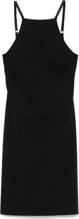 Patrizia Pepe Abito corto con schiena scoperta - Nero