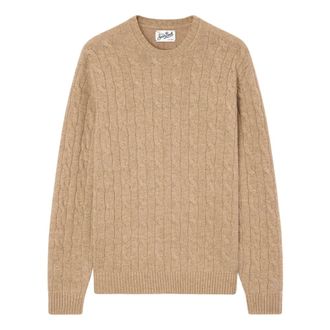 Saint Barth Jersey de punto Regent con cuello redondo - Knitwear - Hombre - Beige - XL