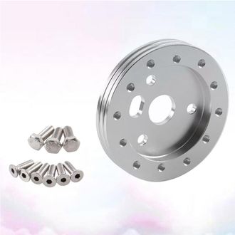 OEM Un Juego De Adaptadores De Aleaci&oacute;n De Aluminio Plateados Para Propietarios De Autom&oacute;viles