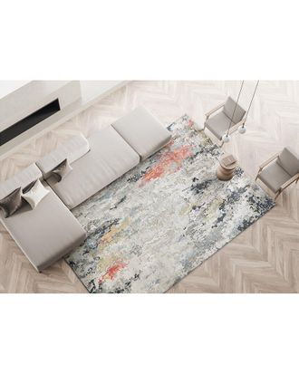 Exquisite Rugs Floor Art Hand-Knotted Bamboo Silk Area Rug