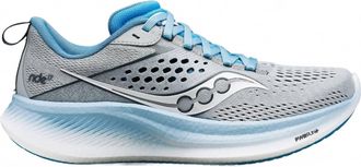 Saucony Womens Ride 17 Running Shoes In Cloud/breeze