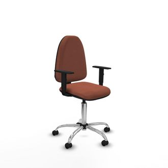 Piqueras y Crespo Piqueras Et Crespo B1d05rp Silla De Oficina Marr&oacute;n Ajustable