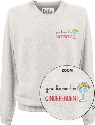 MC2 Saint Barth Heron Light Embry - Heren - Ronde hals truien - Grijs - XL - Wol - Truien & Vesten