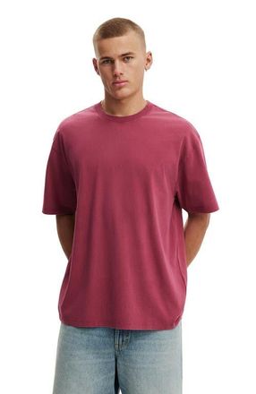 Cotton On Mens Everyday Fit T-Shirt in Raspberry Wash at Nordstrom, Size Xx-Large