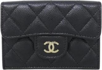 Chanel Pre-owned Portafoglio Timeless Classic in Caviar - - Pre-owned - Donna - Nero - ONE SIZE