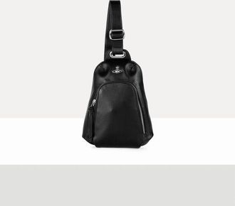 Vivienne Westwood Sling Bag Faux Leather Black