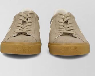 Veja low top sneakers suede upper rubber sole