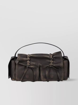 Acne Studios calf leather shoulder bag