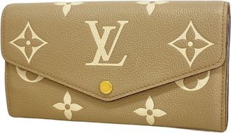 Louis Vuitton Cream Tourterelle Long Wallet (Bi-Fold) (Pre-Owned)
