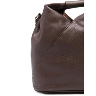 Maison Margiela Leather-Effect Shoulder Bag - Brown
