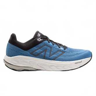 New Balance Mens Fresh Foam X 860V14 Running Shoes In Blue Laguna/black Cement/grey