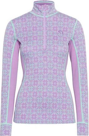 Kari Traa Rose Half-Zip Merinounterw&auml;sche f&uuml;r Damen | lila