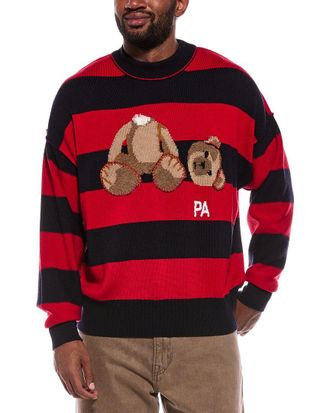 Palm Angels Wool Crewneck Sweater