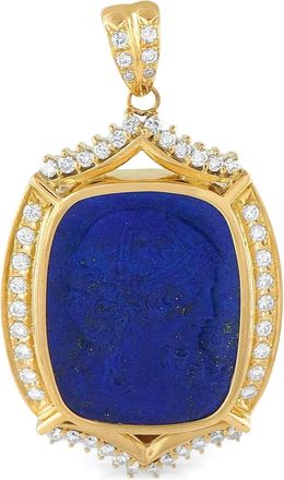 Luxury Bazaar Pendente in oro giallo 18 carati con diamanti