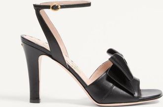 Valentino Garavani Bowow Kidskin Sandal 95Mm Woman BLACK 36.5