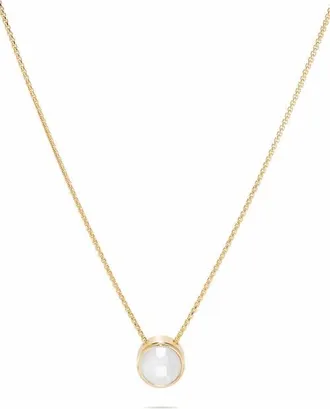 Dean Davidson Signture Midi Pendant Necklace in Iridescent Pearl/gold at Nordstrom