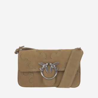 Pinko Pinko Love Bag One Slouchy Wildledertasche