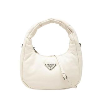 Prada Pre-owned Vintage Satchel - unisex - Prada Vintage - Vintage Shoulder Bags - White - ONE SIZE - Pre-owned