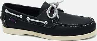 Sebago Mens DOCKSIDES PORTLAND 7000H00 MENS BOAT SHOE - Black - Size: 8.5/R